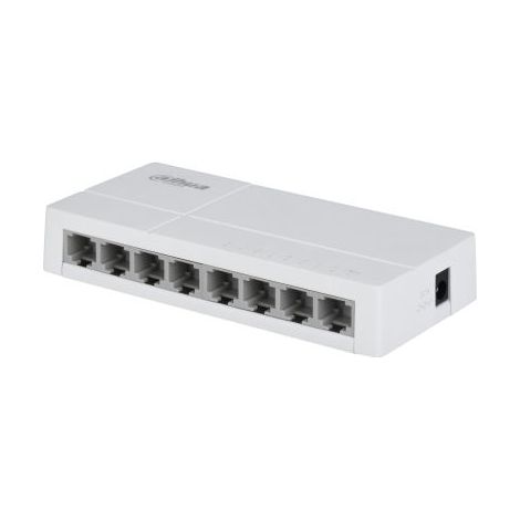 HUB Switch puertos 8 DAHUA DH-SF1008 Fast Ethernet (10/100) Gris