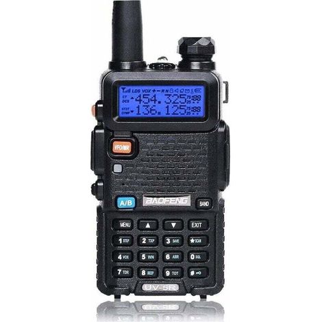 Walkie Talkie VHF UV5 FM Radio with Dual Band Radio, (1 pc) (1/5)