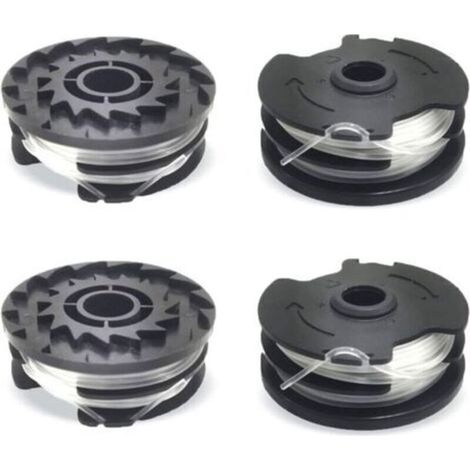 Lot de 4 éléments de remplacement adaptés pour lidl Parkside, prta 20-Li A1, B2, C3, PRT 550 A1, A3, PRT 300 A1-2 x 10 m 1,65 mm (1/5)