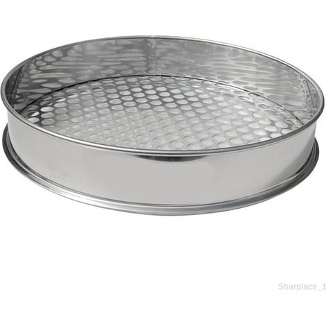 12 mm Rundloch-Sieb für Gartenpuzzle-Lebensmittel-Bohnensieb (1/4)