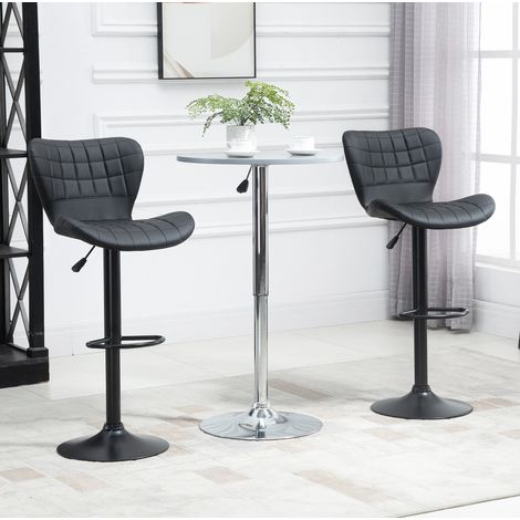 Stuhl Sitzmöbel Höhenverstellbar Drehbar 2er Set OKMYHOME (1/4)
