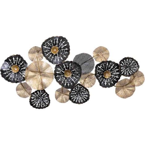 Mural decorativo de pared de metal 134,6x68,6x8,9 (1/5)
