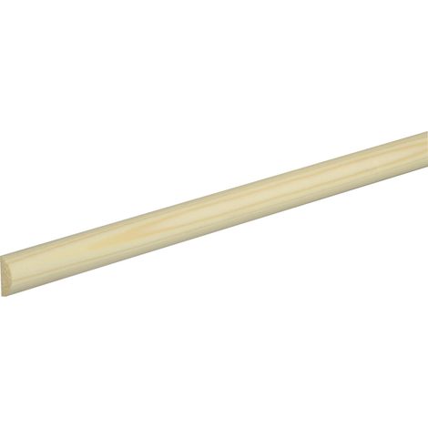 FN Neuhofer Halbrundstab 240 cm 20 x 10 mm Fichte/Kiefer Leisten (1/2)