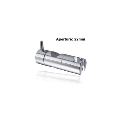Supporto universale per soffione doccia, supporto doccia regolabile, supporto per soffione doccia girevole a 360°, supporto per soffione doccia per attacchi scorrevoli (19/22/25 mm) - Crezuo