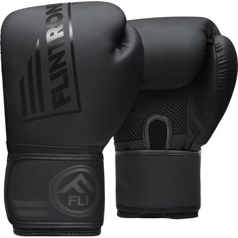 Gants de Boxe, Gants d'entraînement de Boxe, Boxing Gloves pour Hommes et Femmes, Gants pour Sac de Frappe Pattes en Cuir pour Arts Martiaux, MMA, Muay Thai, Kickboxing (1/5)