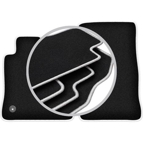 Tapis de sol Carlux argentés pour : Chevrolet Camaro VI coupé (2015-2020) (1/5)