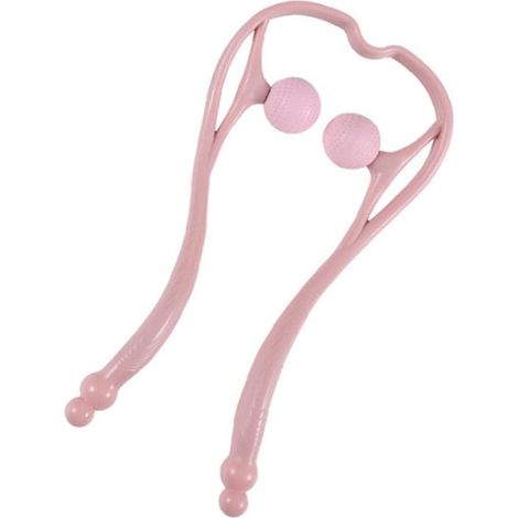 Zuverlässiges Nackenmassagegerät, Tiefengewebsmassagerolle mit sechs Massagepunkten, ideal zur Massage von Nacken und Schultern. (1/5)