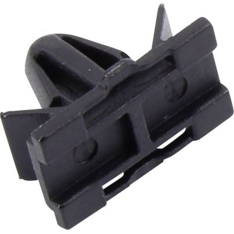 KSS Supporto per cavi 28530c1314 con ancoraggio a freccia Nero 100 pz. (1/2)