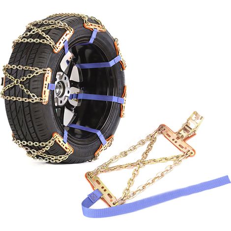 Chaînes À Neige - Acier Au Manganèse - Pour Camion SUV RV - Largeur Pneu 165-255mm (1/5)