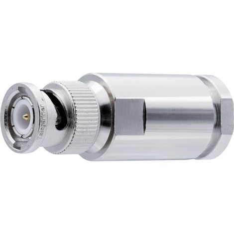 Telegärtner 100023330 100023330 Connecteur BNC mâle, droit 50 Ω 1 pc(s)