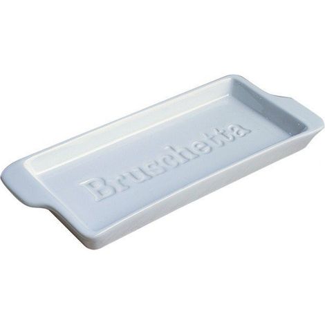 Tognana piatto bruschetta in porcellana cm 33x13