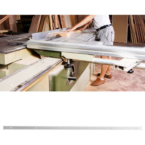 T-Nut-Gehrungssägen-Vorrichtung aus porenfreier Aluminiumlegierung, Gleitplatten-Vorrichtung, Holzbearbeitungswerkzeug (1000 mm) (1/5)