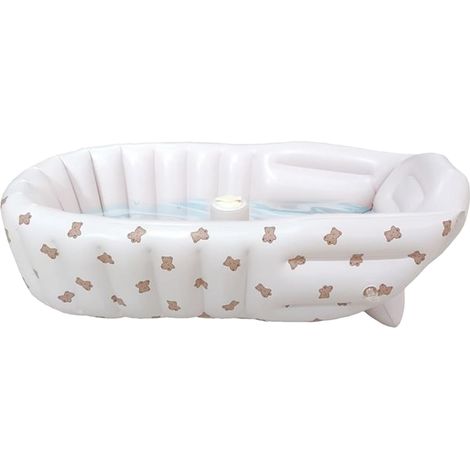 Baignoire de Voyage pour Bébé - Bain Bébé Portable - Siège Ergonomique De (1/5)