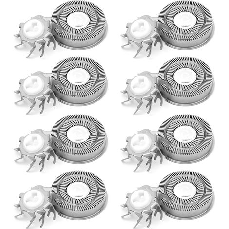8 Pièces Tête De Rasage Lames De Rechange Pour Rasoir électrique Skull Shaver Pitbull Pour Les Rasoirs Pour Hommes Chauves