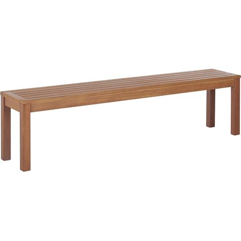 Gartenbank MONSANO 170 cm Eukalyptusholz Braun