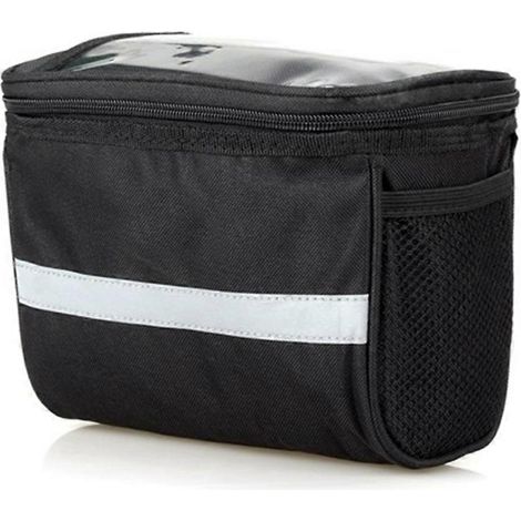 Sacoche pour vélo électrique, rangement pour batterie de voiture, poche avant, sac isotherme pour téléphone portable, 21,5 x 16,5 x 13,5 cm (1/5)