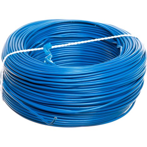 H05V-K (LgY) 1 blaues Installationskabel /100m/