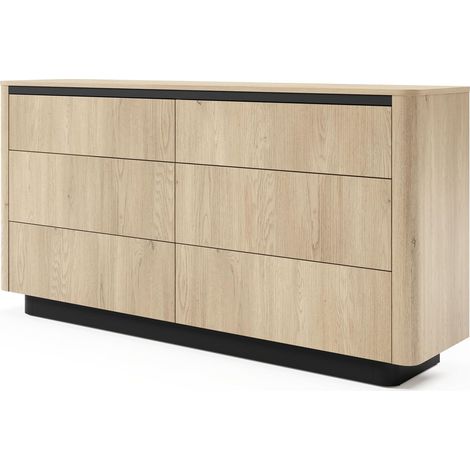Cassettiera, rovere cremonese, 163,2 x 82,9 x 38,1 cm (1/5)