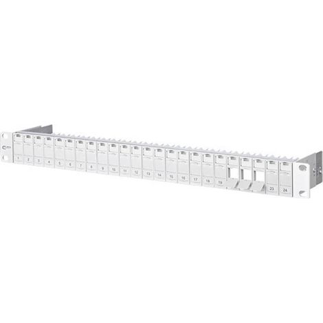 Metz Connect 130920-00KE panneau de brassage gris clair aluminium (1/2)
