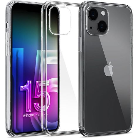 Funda para teléfono 3mk para Apple iPhone 15 - transparente (1/5)