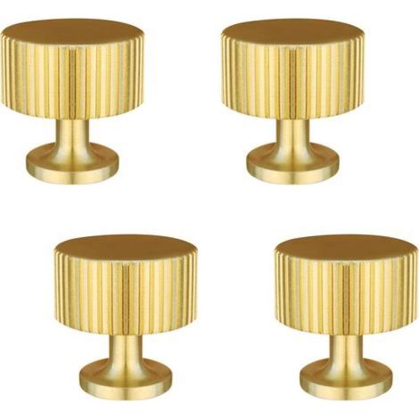 Stück Türgriffe, goldene Möbelknöpfe, goldene Kommodenschubladenknöpfe, für Schränke, Kommoden, Wohnzimmer (28x28mm) (1/5)