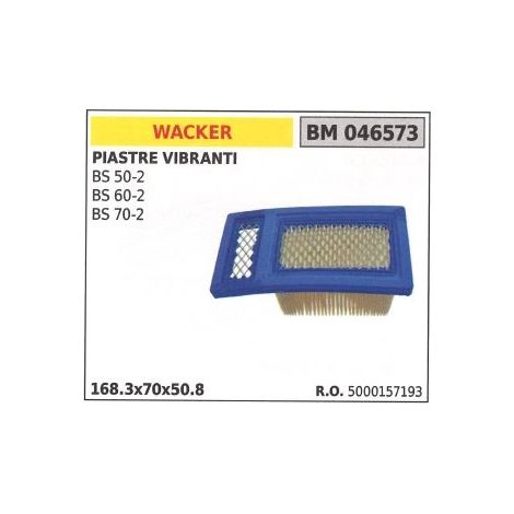 WACKER-Luftfilter für Rüttelplatte BS 50-2 60-2 70-2 046573