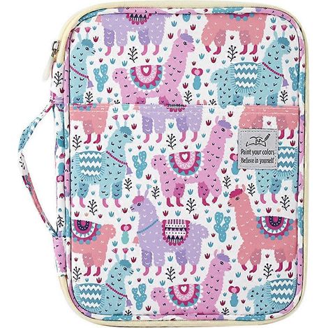 Trousse à crayons de dessin pratique, grande capacité, pour ranger vos fournitures scolaires.-28X22cm (1/3)