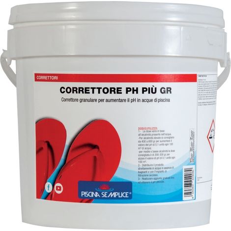 Lapi Correttore pH+ Più Granulare - Confezione da 5 kg