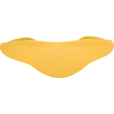 Barre d'haltères coussin pour squat épaules, protection en TPE pour haltères, équipement sportif jaune (1/5)