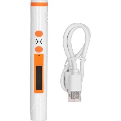 Détecteur de radiations nucléaires de type stylo, chargement USB, mesure en temps réel, compteur gigabit, alarme sonore et lumineuse. (1/3)