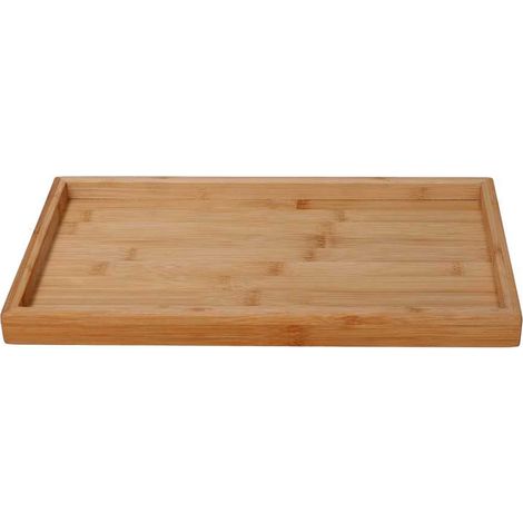 Vassoio bambù naturale rettangolare cm 40x25h2 (1/2)