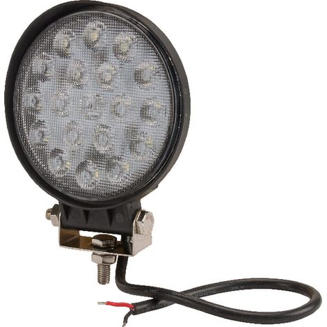 Faro da lavoro LED'36W 2850 lm rotondo 10-30V diametro 113,9 mm fascio ampio 18 LED'UNIVERSALE 36W LA10046 (1/5)