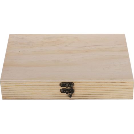 Portable Wooden Cigar Box with Flap, Packaging Box (1/5)