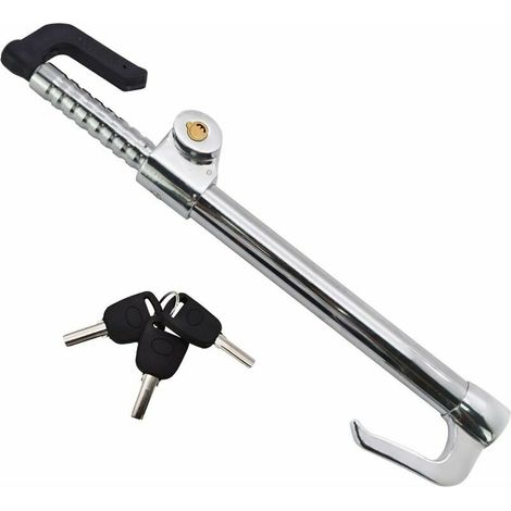 Antivol Volant Voiture Universel, Barre de Sécurité Rétractable avec 3 Clés, Protection Anti-vol Robuste pour Auto et Camion (1/4)