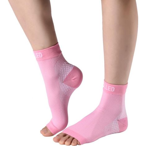 chevillere Entorse [paire, Rose,, Taille L/xl] Infuse Au Cuivre Conue Par Des Mdecins - Chevillere Sport Homme Femme - Attelle Cheville Pour Soula (1/5)
