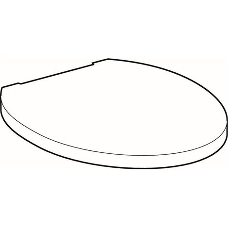 Tapa inodoro CLEO apto para WC 205900 blanco GEBERIT