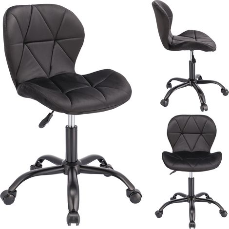 Chaise ENDO velours noir (nouveau code) (1/5)