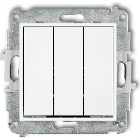 Mini-Dreifachverbinder Weiß MWP-7