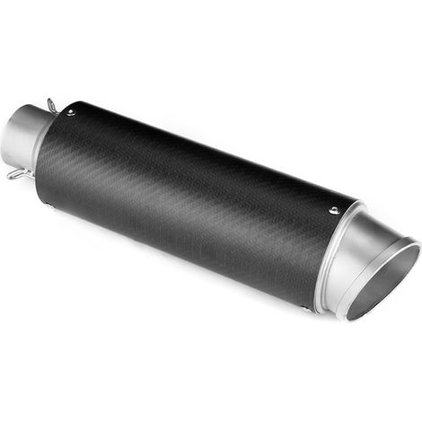 Pot d'échappement mat 51 mm pour moto Honda/Yamaha/Kawasaki/Suzuki (1/5)