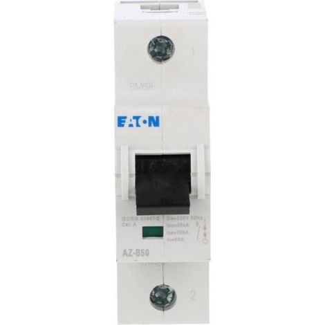 Interruttore automatico 1P B 50A 25kA AC AZ-B50 174484