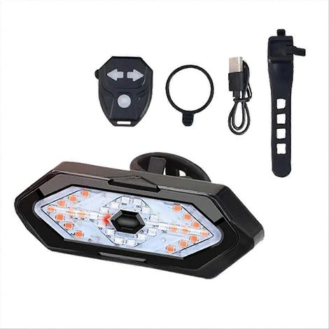 Ferngesteuerte Fahrradblinker, USB-aufladbare Fahrradrücklichter (1/5)