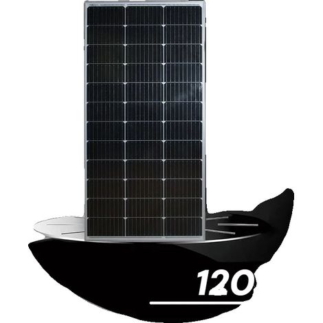Panneau Solaire, Haute Efficacité, Construction Durable, 120W 1PC (1/2)