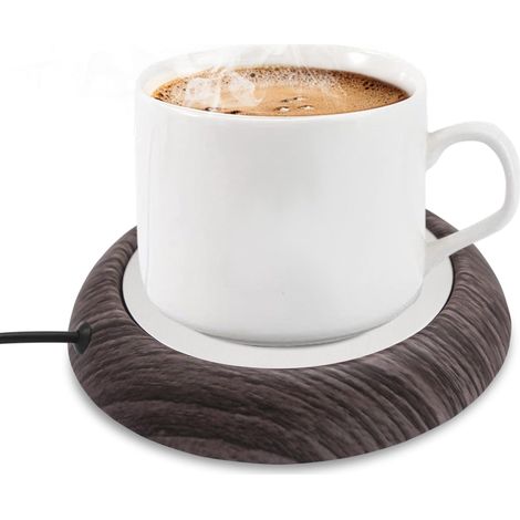 Cup Warmer - 5 W - USB Alimenté - Plaque Chauffante pour Tasse ou Mug - 103 mm - Boîtier Fer et Plaque Aluminium (1/5)