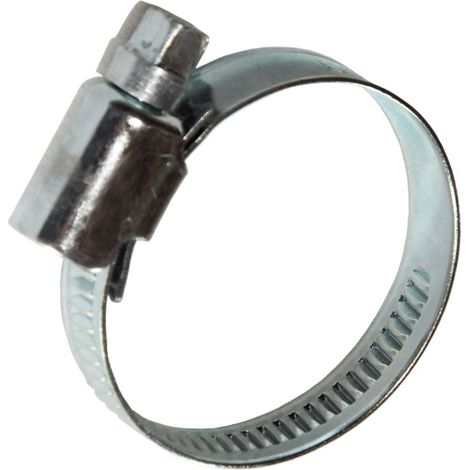 Schlauchschelle Schlauchklemme 9 mm Bandbreite,  Spannweite/Durchmesser  20-32mm 3/4 Zoll, verzinkt
