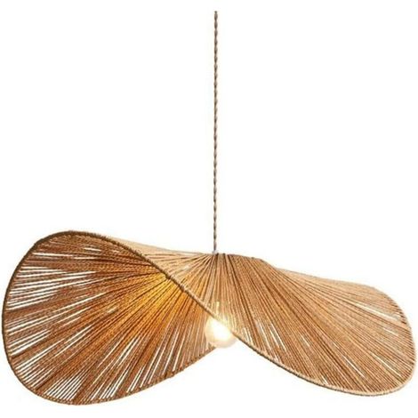 Suspension - Macramé Coton - Structure Métallique - Pour Salon Chambre Salle À Manger - Hauteur 120 Cm - 1 Pièce (1/5)