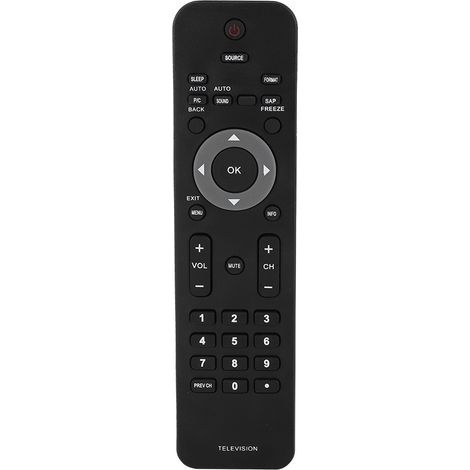 Télécommande TV à réponse rapide, Distance de 8 m, haute sensibilité, pour PHILIPS (1/5)
