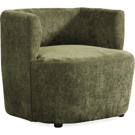 Poltroncina da interni in tessuto 75x72x68 cm verde - Seattle (1/5)
