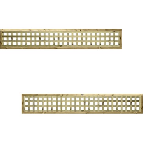 Premier 6ft x 1ft URBAN Square Trellis Panel