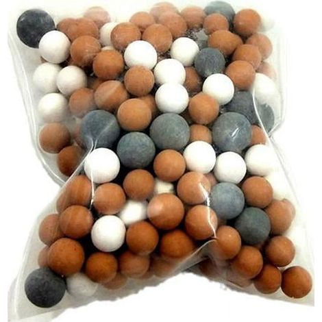 Boules Minérales - Filtre Pour Douche Portable - Réduction Du Chlore Et Des Métaux Lourds - Équilibre Du PH Cutané - Lot De 3 Couleurs - 300 G (1/5)