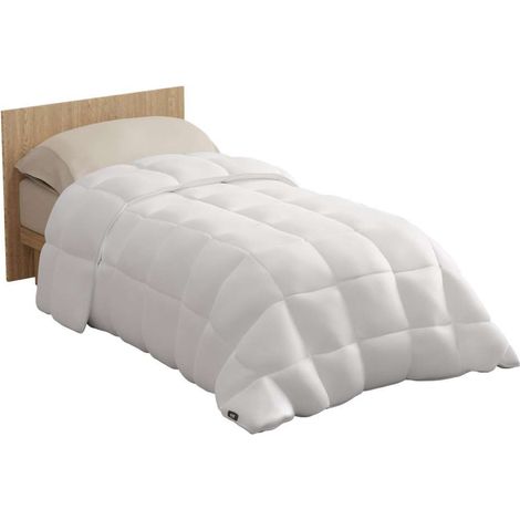 Nalui Edredon Blanco Warmy E200 Microfibra (200 gr/m²), Suave e Respirável (1/5)